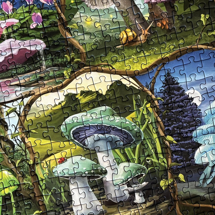 Palapeli 1000 palaa - Beautiful Mushrooms