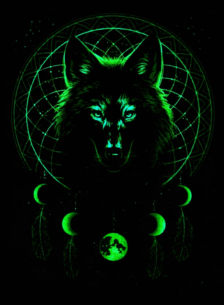 Palapeli 500 palaa - Lunar Wolf