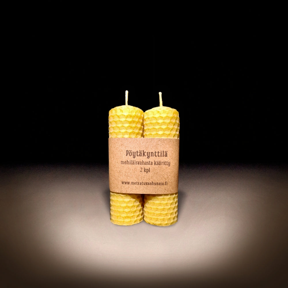 Kynttilä 2 kpl - Kapea pöytäkynttilä