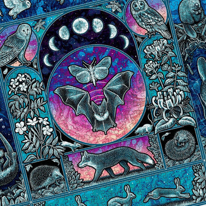 Nocturnal 1000 p Cloudberries palapeli