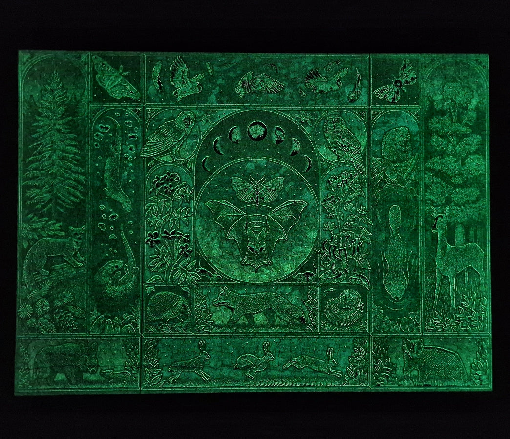 Nocturnal Glow in the Dark 1000 palan palapeli