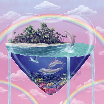 Palapeli 1000 palaa - Tiny Worlds - The Dolphins