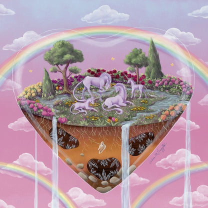Palapeli 1000 palaa - Tiny Worlds - The Unicorns