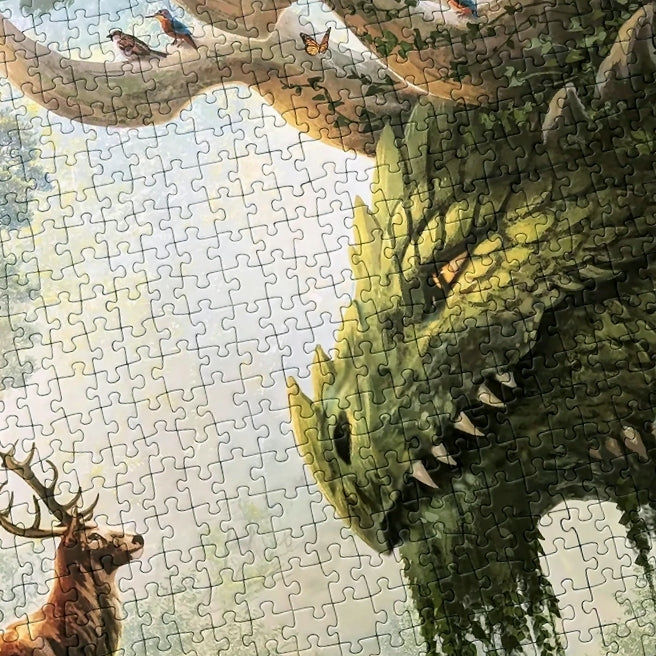 Palapeli 3000 palaa - The Forest Dragon Awakes