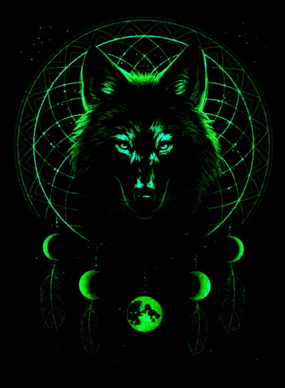 Palapeli 500 palaa  - Lunar Wolf