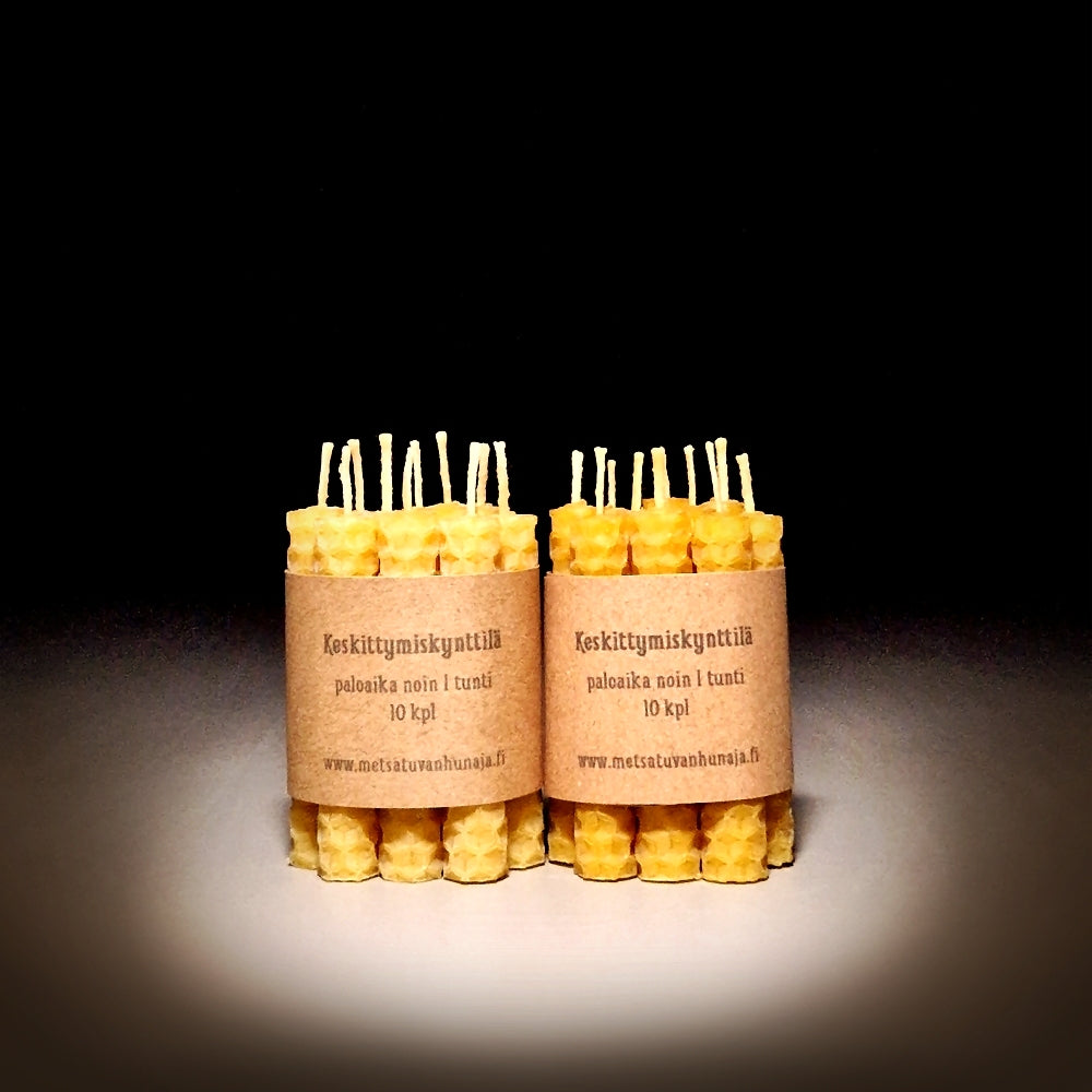 Kynttilä 20 kpl - Keskittymiskynttilät